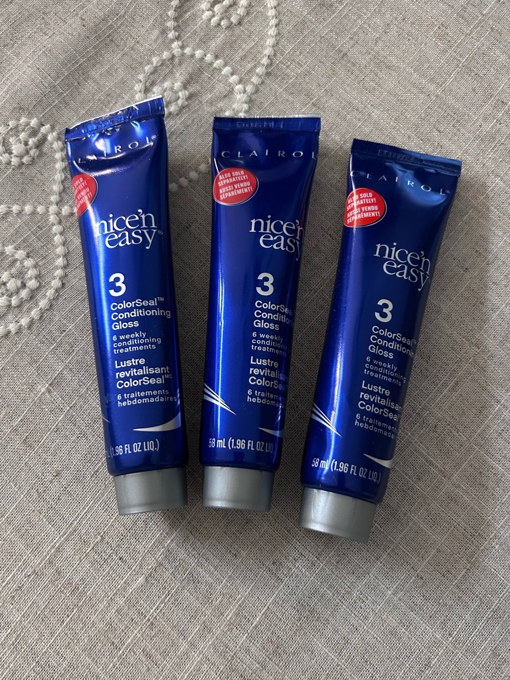 Clairol Nice'n Easy ColorSeal Conditioning Gloss 3 - Blue Tubes